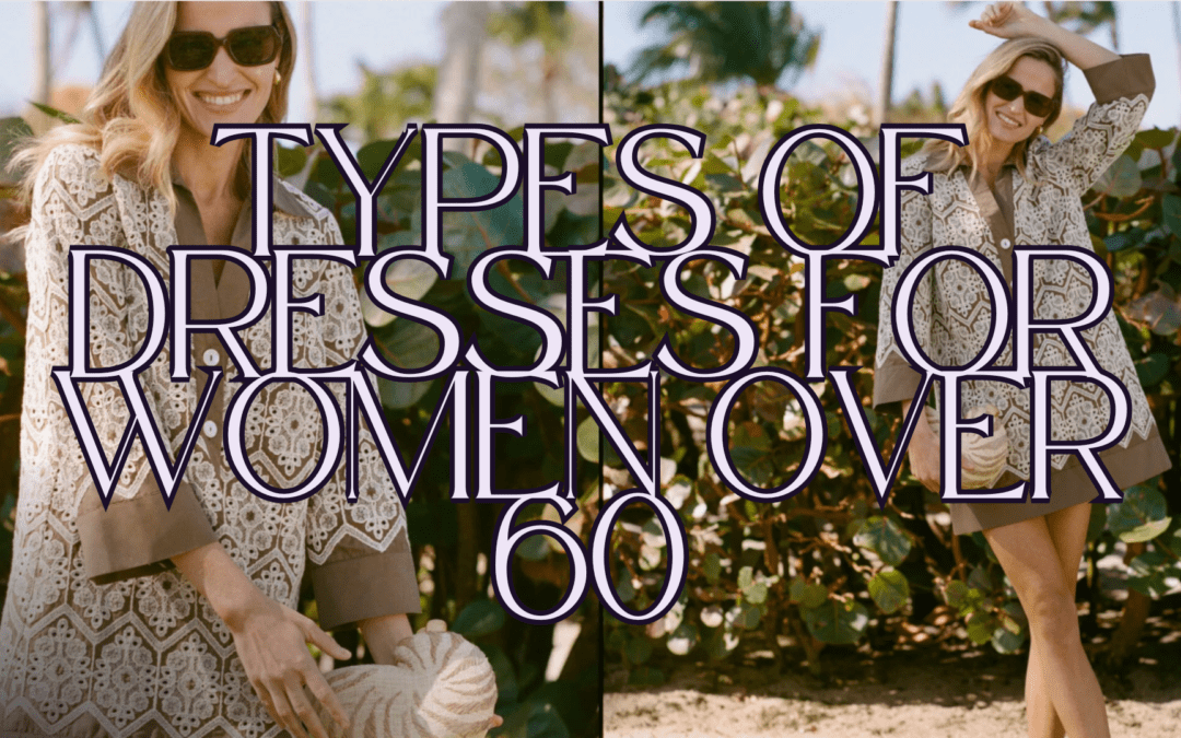 types of dresses for women over 60